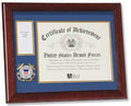 Flags Connections U.S. Coast Guard Medal and Award Frame with Medallion -13 x 16