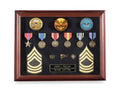 Large American Medal frames, Medal Shadow Cases
