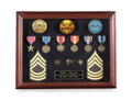 Large American Medal frames, Medal Shadow Cases.