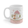 Stay Curious Mug — Personalized Woodland Fox & Forest 11oz Hot Chocolate, Coffee Mug, Tea Cup