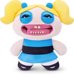 Zuru Fuggler Powerpuff Girls Bubbles Funny Ugly Monster Plush Toy 9 Inch