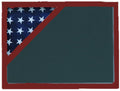 Shadow box for american flag, 3x5 flag, 4x6 flag ,5x9.5 Flag.
