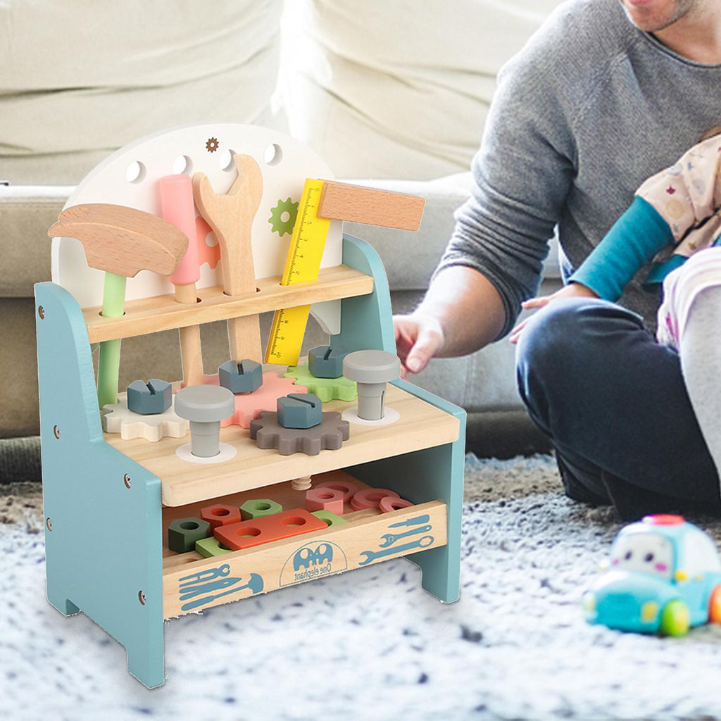 Little Fix-It Wooden Tool Bench