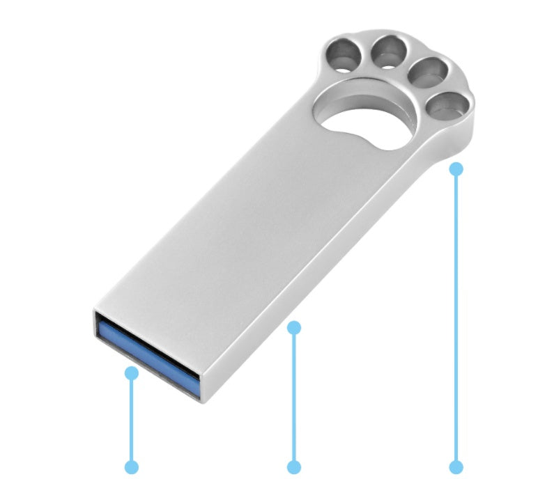 Creative Waterproof Metal U Disk Customized Gift