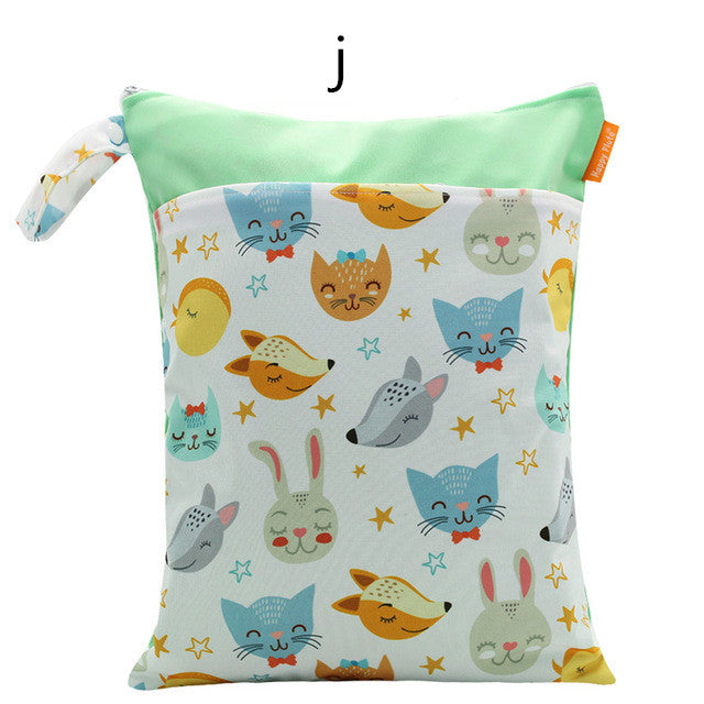 Baby Waterproof And Reusable Diaper Storage Bag