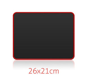 Black and red seaming