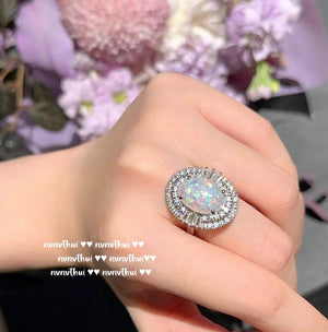 Austrian Zircon Ring Size 7