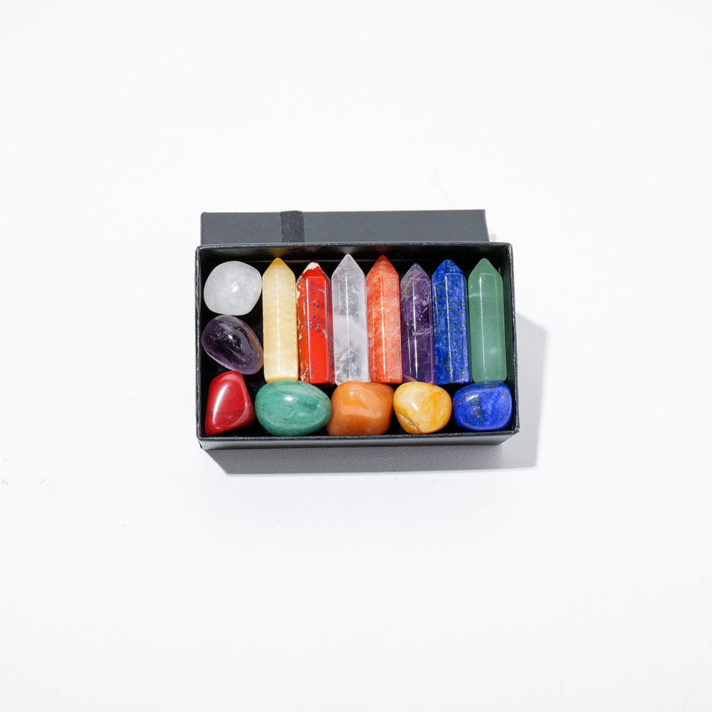 Seven Chakras Energy Set – Yoga Jewelry Collection for Home Decor