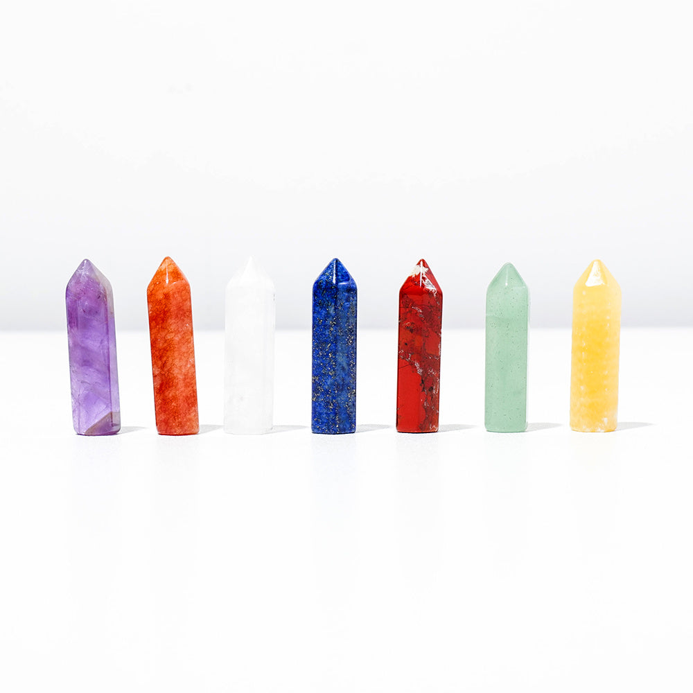 Seven Chakras Energy Set – Yoga Jewelry Collection for Home Decor