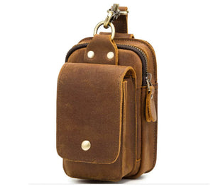Brown metal zipper
