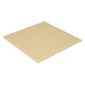 16x16 Base Plate - Tan - Mil-Blox