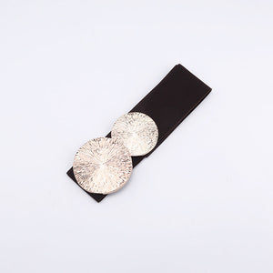 Silver Buckle Black