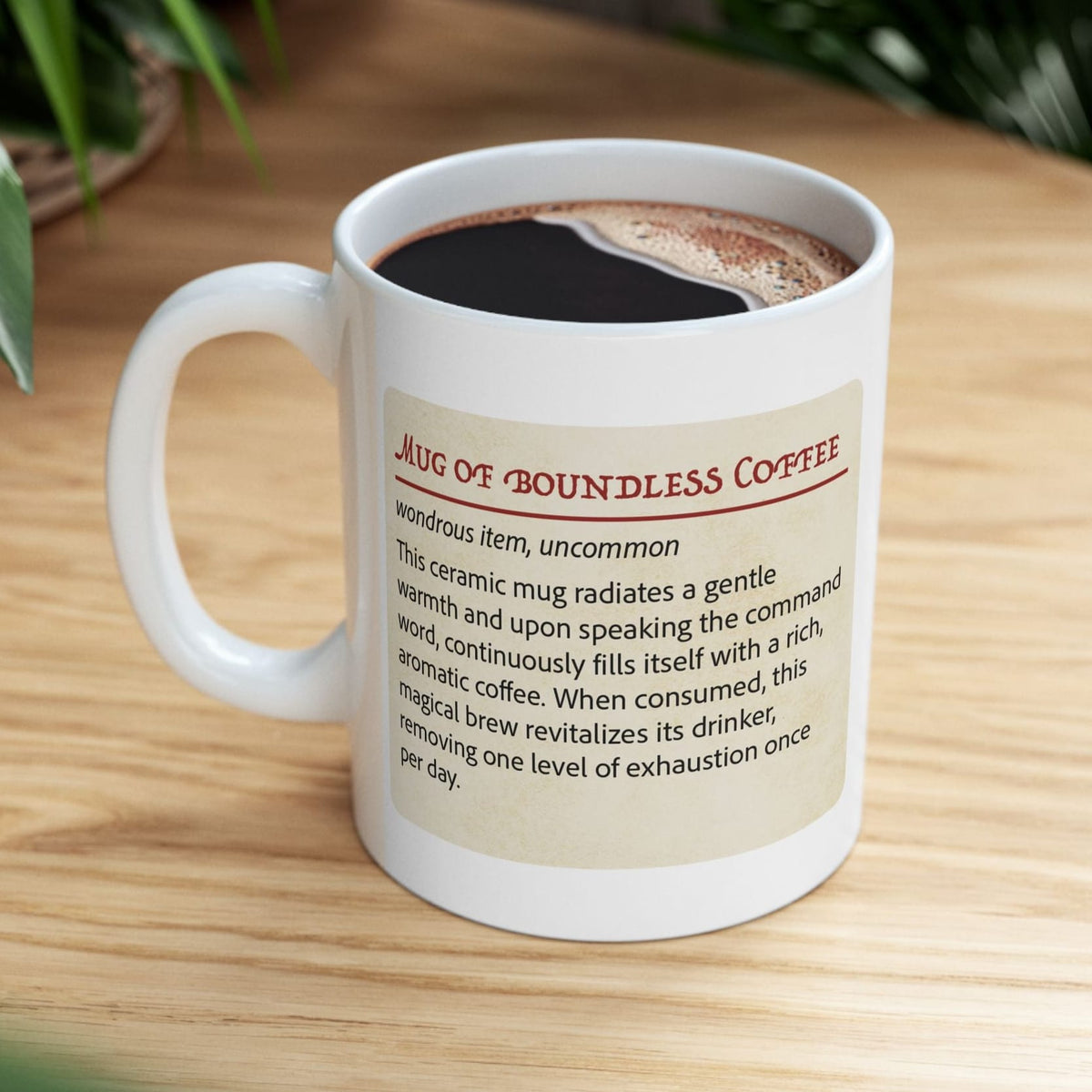 D&D Mug of Boundless Coffee