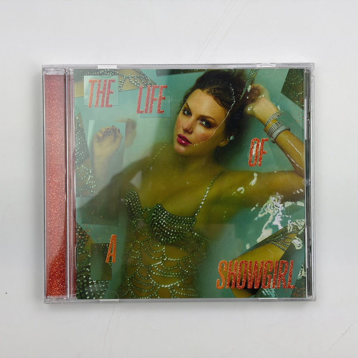Autographed/Signed Taylor Swift The Life of a Showgirl CD Disk Album JSA COA