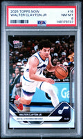 Graded 2025 Topps Now Walter Clayton Jr. #16 Rookie RC Basketball Card PSA 8 Near Mint
