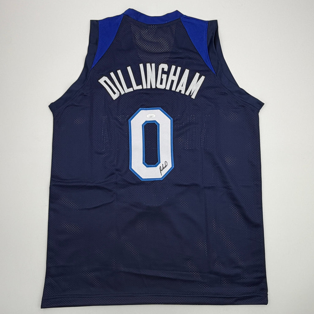 Autographed/Signed Rob Dillingham Minnesota Blue Basketball Jersey JSA COA