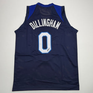 Autographed/Signed Rob Dillingham Minnesota Blue Basketball Jersey JSA COA