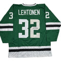 Autographed/Signed Kari Lehtonen Dallas Green Hockey Jersey JSA COA