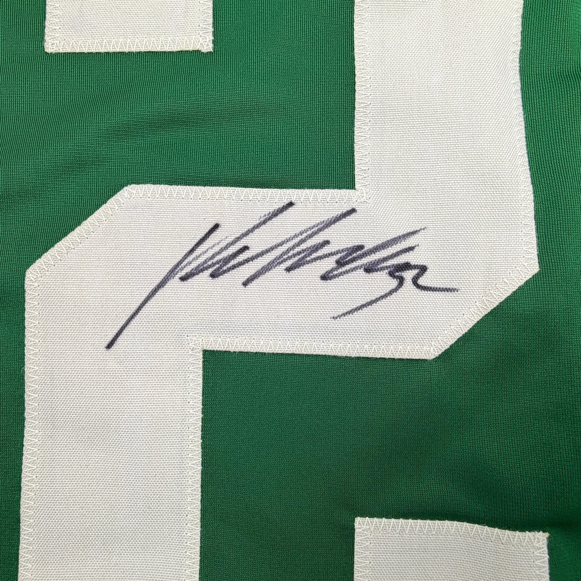 Autographed/Signed Kari Lehtonen Dallas Green Hockey Jersey JSA COA
