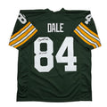 Autographed/Signed Carroll Dale Green Bay Green Football Jersey JSA COA