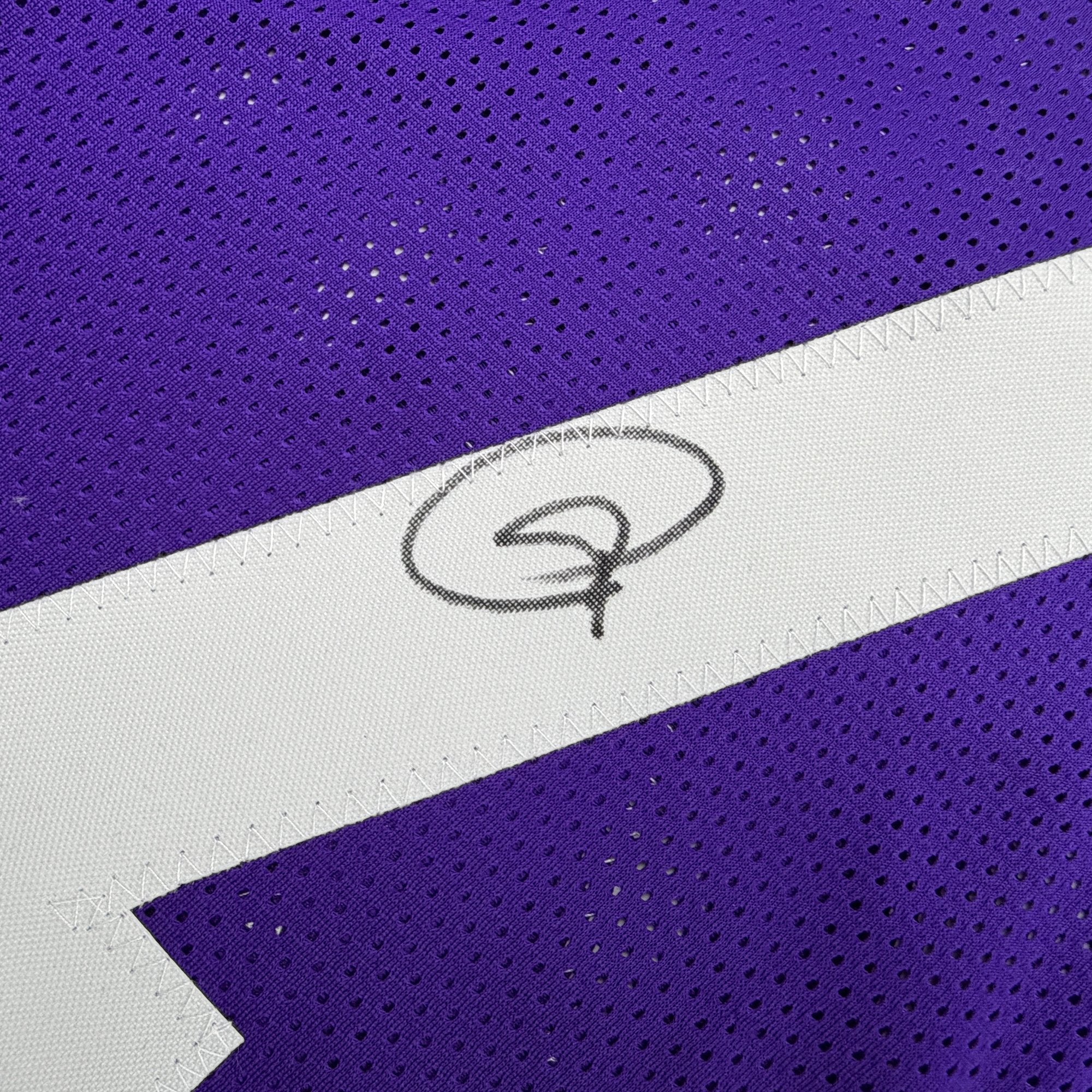 Autographed/Signed Patrick Peterson LSU Purple College Football Jersey JSA COA