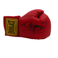 Autographed/Signed Mannny Pacquiao Pac-Man Red Everlast Boxing Glove Beckett BAS COA