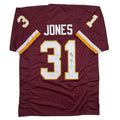 Autographed/Signed Jonathan Jones Washington Maroon Football Jersey JSA COA