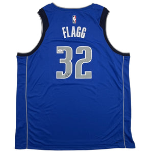 Autographed/Signed Cooper Flagg Dallas Mavericks Royal Blue Authentic Basketball Jersey PSA/DNA COA