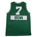 Autographed/Signed Jaylen Brown Boston Green City Edition Basketball Jersey Beckett BAS COA