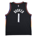 Autographed/Signed Devin Booker Phoenix Suns Black Authentic Basketball Jersey JSA COA