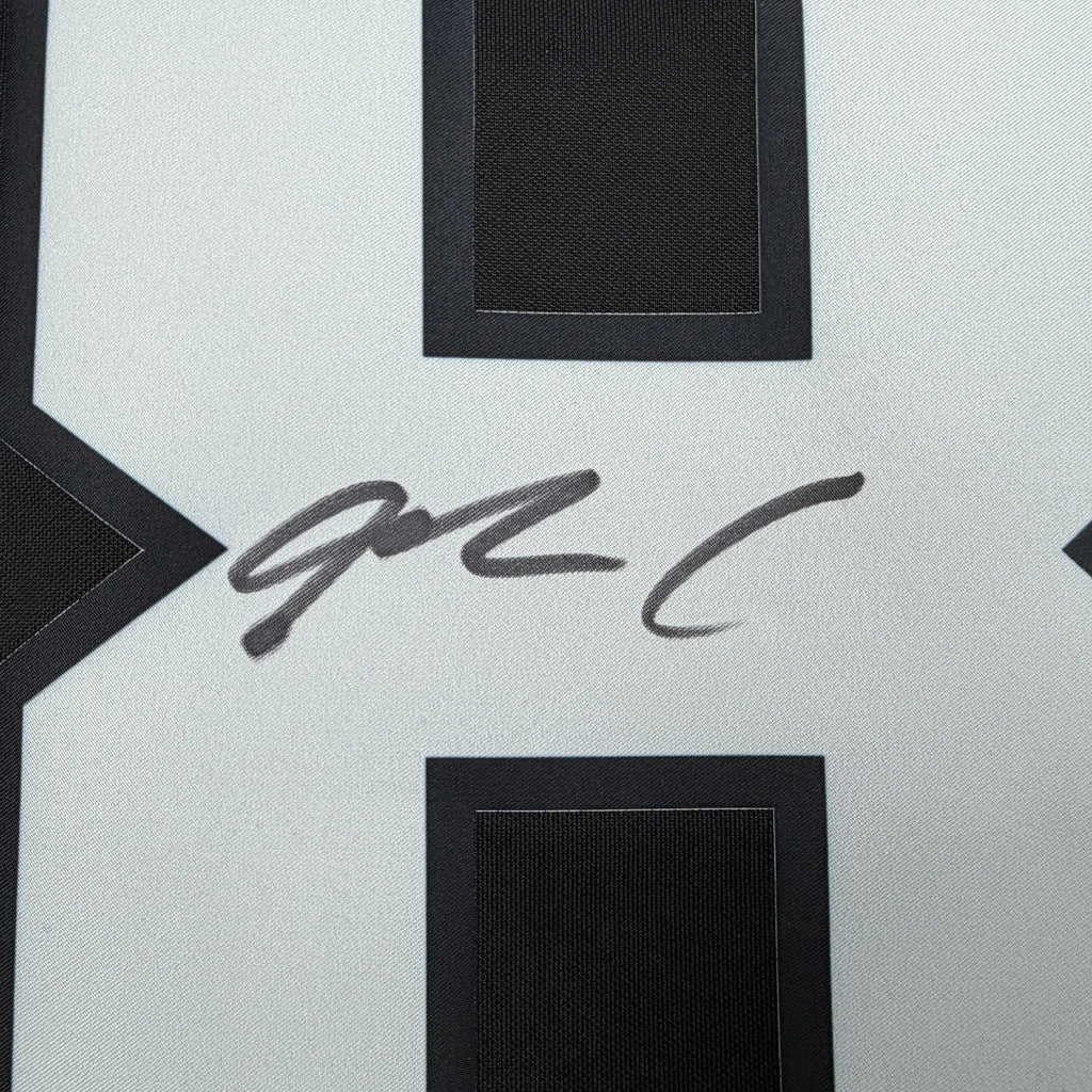 Autographed/Signed Maxx Crosby Oakland Las Vegas Raiders Black Authentic Football Jersey Fanatics COA