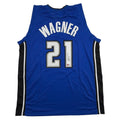 Autographed/Signed Moritz Moe Wagner Orlando Blue Basketball Jersey Pristine PA COA