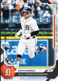 2026 Topps Now Kevin McGonigle #75 Blasts 1st Career MLB HR in Series Sweep Detroit Tigers Rookie RC Baseball Card