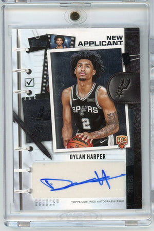 2025 Topps Dylan Harper #NADH New Applicant Auto Rookie RC Basketball Card