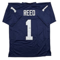 Autographed/Signed Jaylen Reed Penn State Blue College Football Jersey JSA COA