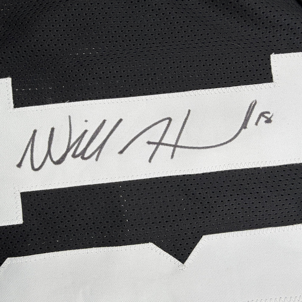 Autographed/Signed Will Howard Ohio State Black College Football Jersey Beckett BAS COA
