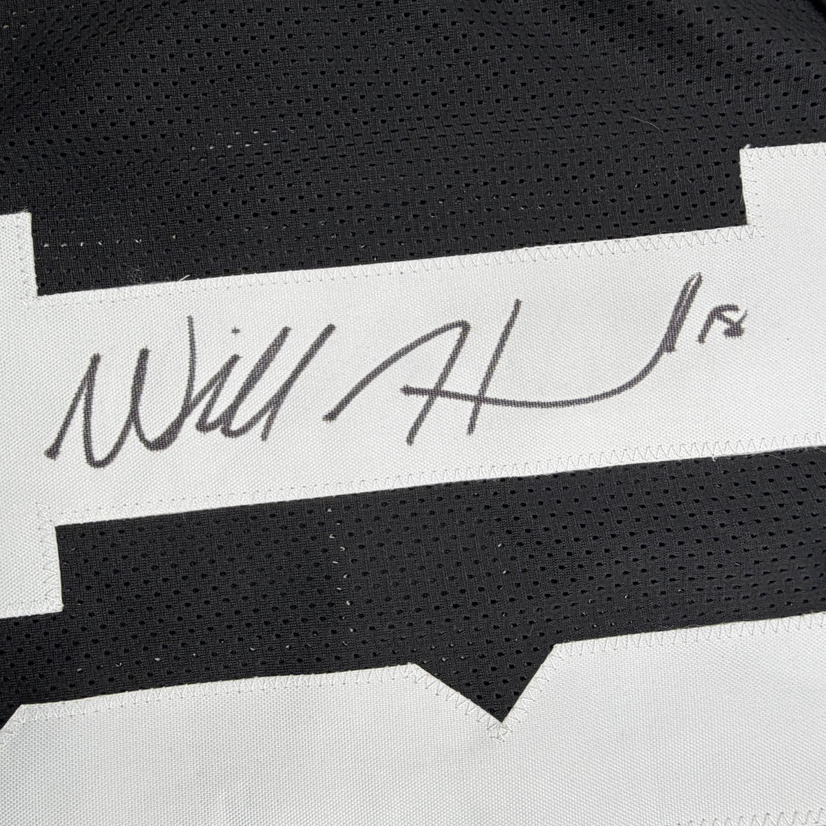Autographed/Signed Will Howard Ohio State Black College Football Jersey Beckett BAS COA