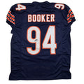 Autographed/Signed Austin Booker Chicago Blue Football Jersey JSA COA