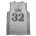 Autographed/Signed Cooper Flagg Dallas Mavericks White City Edition Authentic Basketball Jersey PSA/DNA COA