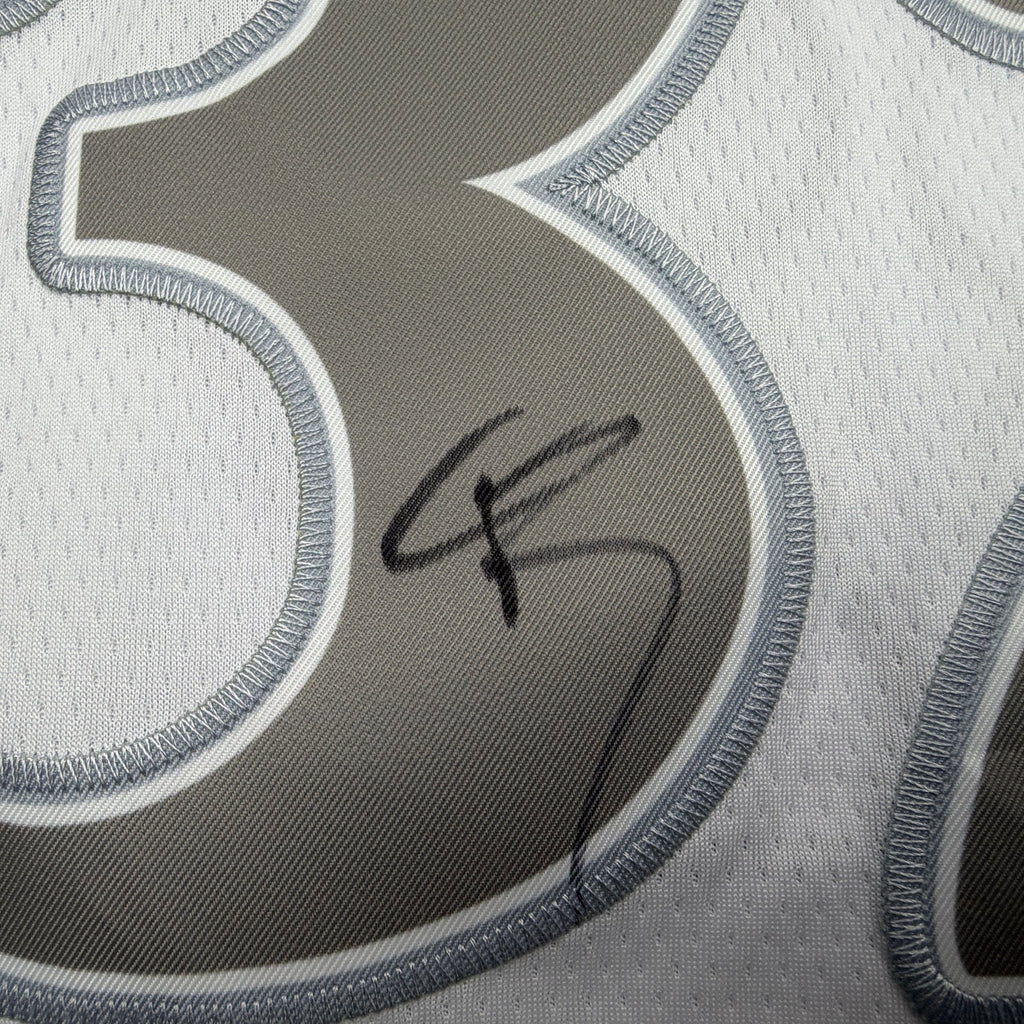 Autographed/Signed Cooper Flagg Dallas Mavericks White City Edition Authentic Basketball Jersey PSA/DNA COA