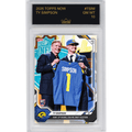 Graded 2026 Topps Now Ty Simpson #TSIM Rams 13th Overall 2026 NFL Draft Selection Los Angeles Rams Rookie RC Football Card HOFSM 10 Gem Mint