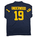 Autographed/Signed Bryce Underwood Michigan Blue College Football Jersey JSA COA