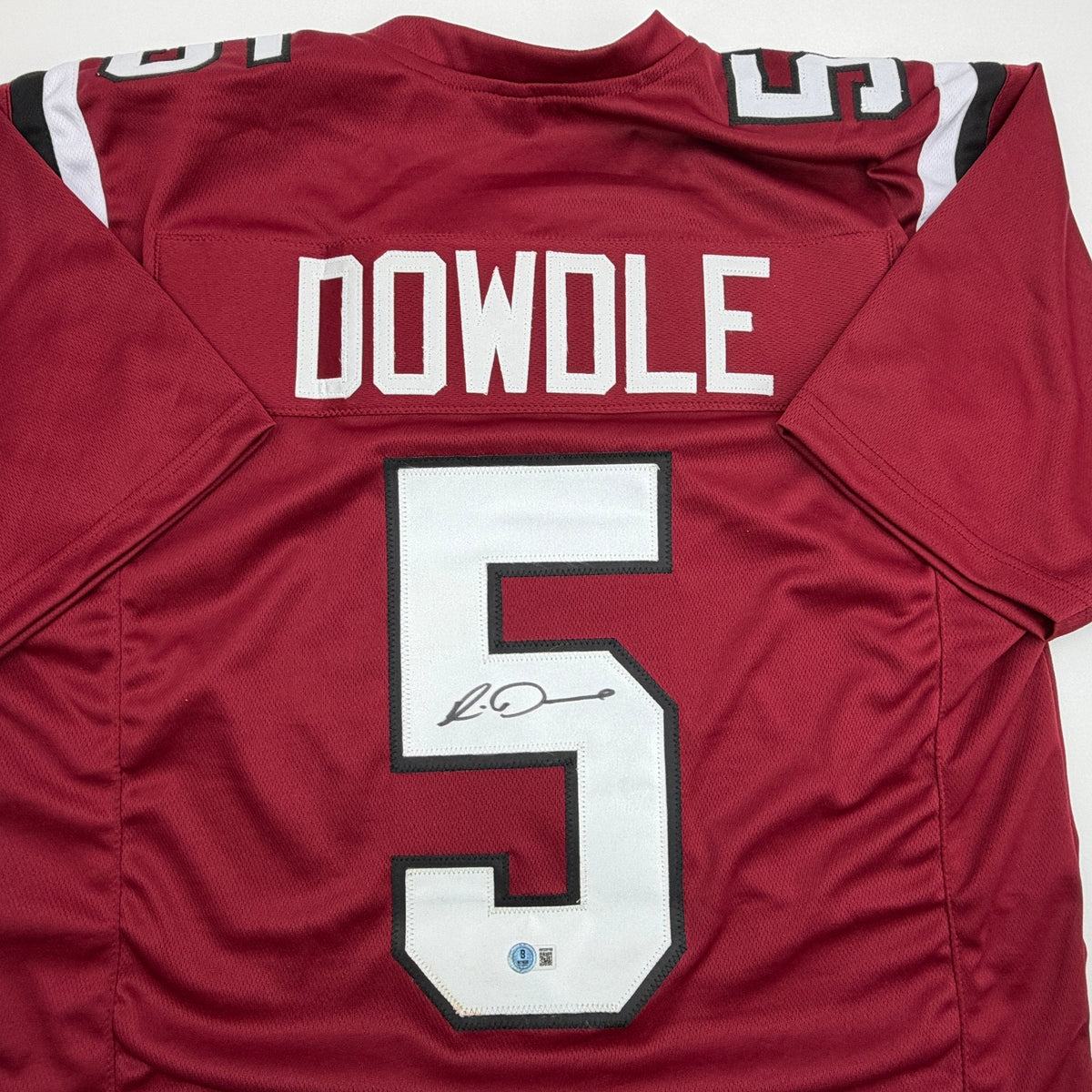 Autographed/Signed Rico Dowdle South Carolina Maroon College Football Jersey JSA COA