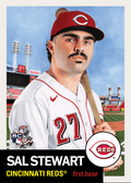 2026 Topps Living Sal Stewart #922 Cincinnati Reds Rookie RC Baseball Card
