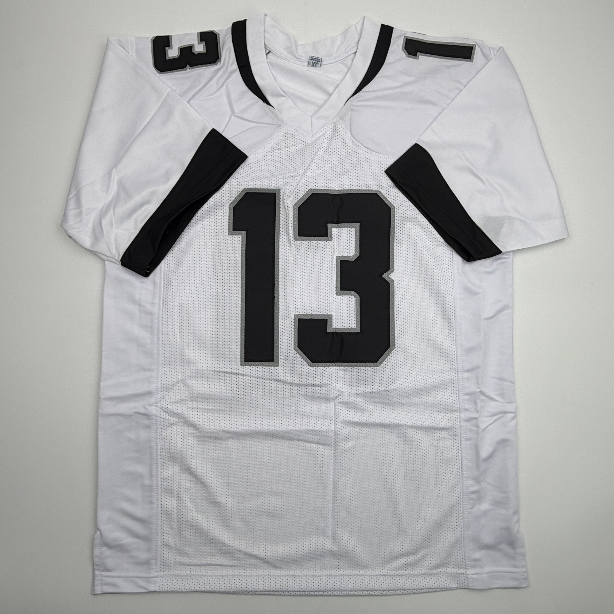 Autographed/Signed Christian Kirk Jacksonville White Football Jersey Beckett BAS COA