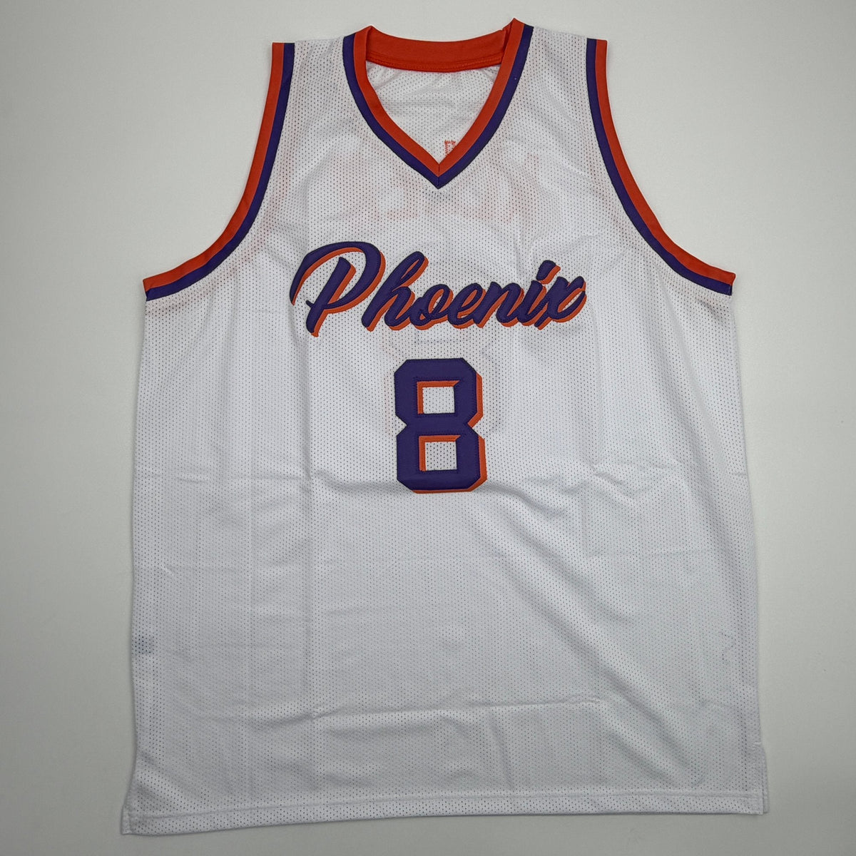 Autographed/Signed Grayson Allen Phoenix White Basketball Jersey Beckett BAS COA