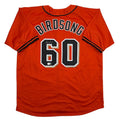 Autographed/Signed Hayden Birdsong San Francisco Orange Baseball Jersey Beckett BAS COA