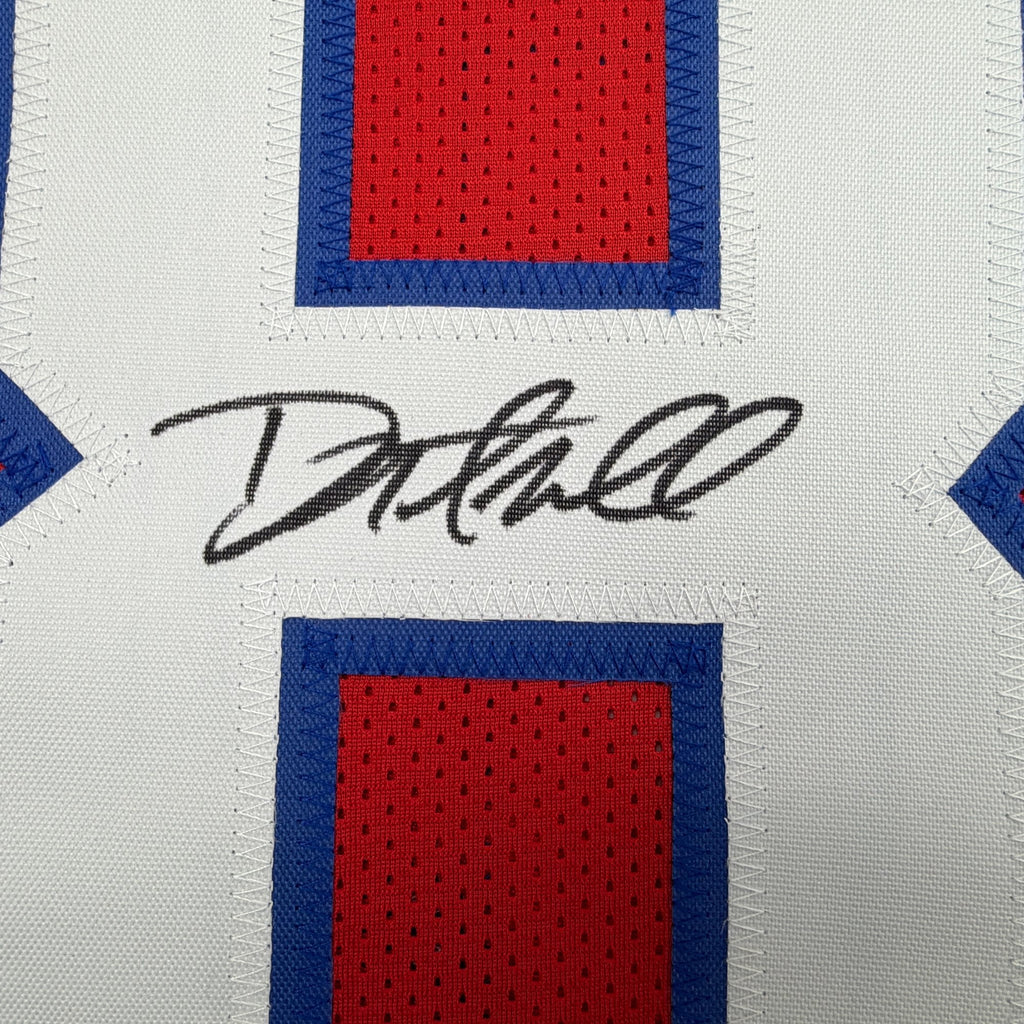 Autographed/Signed Danny Amendola New England Red Retro Football Jersey JSA COA
