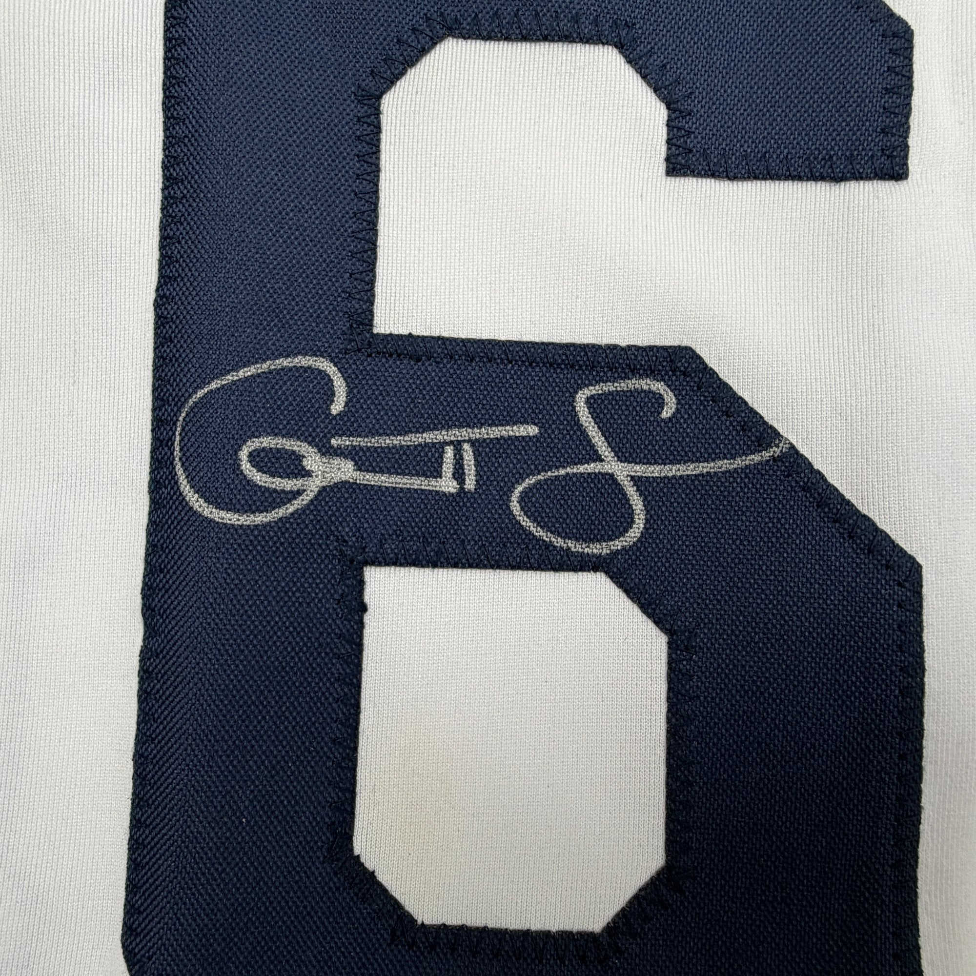 Autographed/Signed Garrett Cleavinger Tampa Bay White Baseball Jersey JSA COA