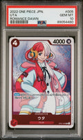 Graded 2022 One Piece Japanese UTA #005 Romance Dawn OP01 Trading Card Game PSA 10 Gem Mint
